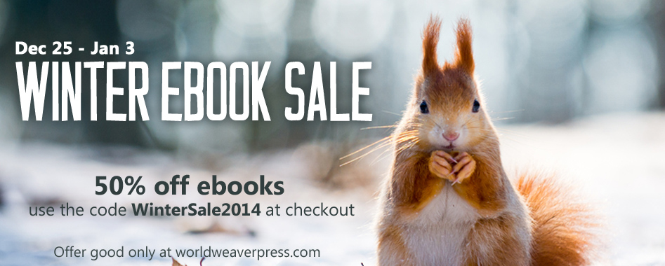 World Weaver Press Winter eBook Sale - 50% off ebooks, limited time only